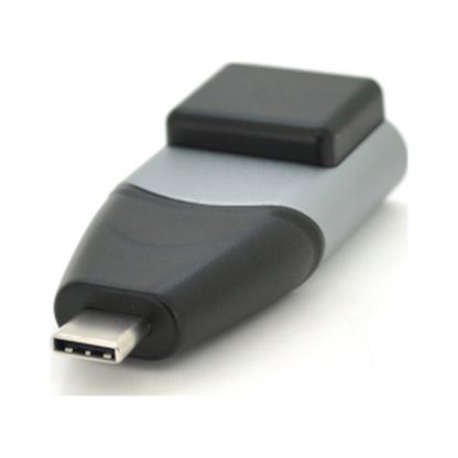 Переходник USB-C to RJ45 1000Mbps black Voltronic (YT-A-Type-C(M)/RJ-45(F)-B/27019)