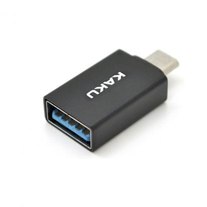 Переходник USB 3.0 AF to Micro 5P M OTG black iKAKU (KSC-533)