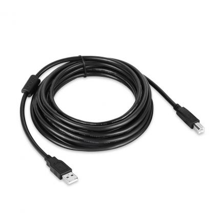 Кабель для принтера USB 2.0 AM/BM 3.0m black ColorWay (CW-CBUB073-BK)