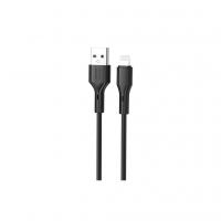 Дата кабель USB 2.0 AM to Lightning 1.0m black XO (NB230_L_Black)