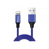Дата кабель USB 2.0 AM to Lightning 1.8m navy blue Baseus (CALYW-A13)
