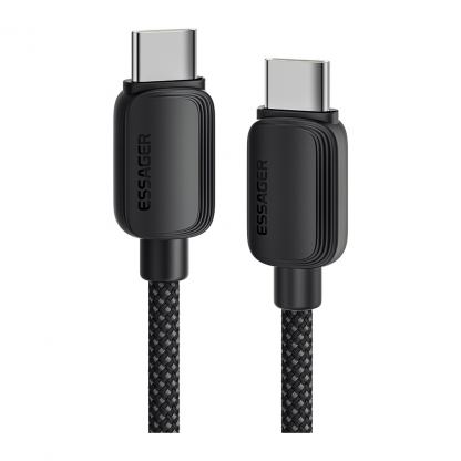 Дата кабель USB-C to USB-C 2.0m 100W black Essager (EXCTT1-WLA01-P)