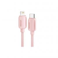 Дата кабель USB-C to Lightning 1.0m 20W pink Essager (EXCTL-WL04-P)