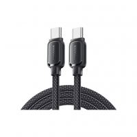 Дата кабель USB-C to USB-C 1.0m 100W black Essager (EXCTT1-TD01-P)