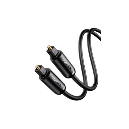 Кабель мультимедийный Optical Toslink 2.0m AV122 black UGREEN (70892)