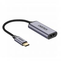 Переходник USB-C to HDMI black Choetech (HUB-H10-V1)