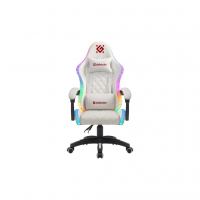 Кресло игровое Defender Energy RGB White (64557)