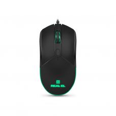 Мишка REAL-EL RM-515 USB Black (EL123200059)
