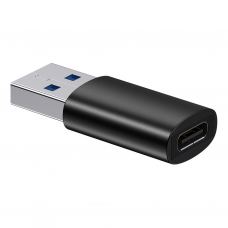 Переходник USB 3.1 M to USB-C F black Baseus (ZJJQ000101)