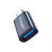 Переходник OTG USB 3.0 AF to USB-C M gray Essager (EZJAC-SRA0G)