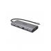 Порт-репликатор Ugreen Dock CM639 USB3.2 Type-C->1xUSB-A3.2/1xUSB-A3.1/2xUSB-C3.2/RJ45/HDMI/VGA/RJ45/SD/TF+3.5mm PD (45520)