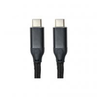 Дата кабель USB-C to USB-C 3.0m PD60W black San Guan (CA914104)