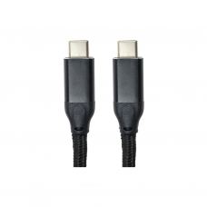 Дата кабель USB-C to USB-C 3.0m PD60W black San Guan (CA914104)