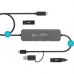 Концентратор J5create USB-C + USB A to 2xUSB + USB-C switch hub (JCH462-N)