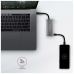 Концентратор AXAGON USB-C to 2xUSB-A + 2xUSB-C 10Gbps 0.13m gray (HMC-4G2)