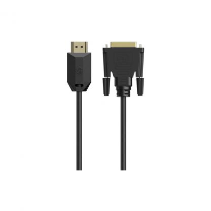 Кабель мультимедийный HDMI M to DVI M 2.0m 4K60Hz HP (HP_DHC-HD05-02M)