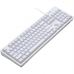Клавіатура Thunderobot K104 Red Switch USB UA White (6932066308162)