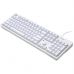 Клавіатура Thunderobot K104 Red Switch USB UA White (6932066308162)