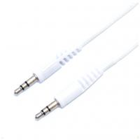 Кабель мультимедійний 3.5mm M to 3.5mm M 1.0m white XQISIT (4029948026954)