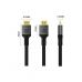 Кабель мультимедійний HDMI M to HDMI M 3.0m V2.1 8K black ColorWay (CW-CBHD089-BK)