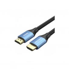 Кабель мультимедійний HDMI M to HDMI M 3.0m V2.0 4K60Hz aluminum alloy blue Vention (ALHSI)