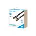 Кабель мультимедийный HDMI M to HDMI M 8.0m V2.0 4K60Hz braided zinc alloy black Vention (ALMBK)