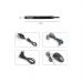 Набір для кріплення Earphone Charger Cord Management Holder Clip 20 pcs/strip Essager (EXD-KBC01)