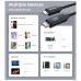Дата кабель USB-C to USB-C 1.2m PD100W digital display silicone Choetech (XCC-1064)