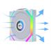 Кулер для корпуса Lian Li UNI Fan SL WIRELESS LCD 120-1, White (G99.12SLLCD1W1W.00)