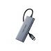 Концентратор Vention USB-C 6-in-1 3xUSB 3.0 + HDMI 4K30Hz + SD/TF 0.15m (TOOHB)