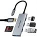 Концентратор Vention USB-C 6-in-1 3xUSB 3.0 + HDMI 4K30Hz + SD/TF 0.15m (TOOHB)
