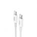 Дата кабель USB-C to USB-C 1.0m 240w White XO (NB-Q298-CC.white)