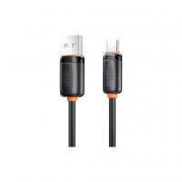 Дата кабель USB 2.0 AM to USB-C 2.0m 3A black XO (NB302-AC-2.black)