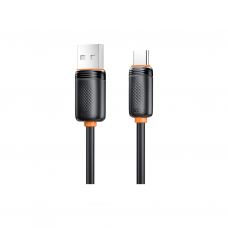 Дата кабель USB 2.0 AM to USB-C 2.0m 3A black XO (NB302-AC-2.black)