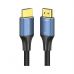 Кабель мультимедийный HDMI M to HDMI M 1.5m 16K60Hz 96Gbps gray Vention (ALVHG)