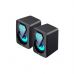 Акустическая система Havit HV-SK210 mini PRO RGB USB Black (6939119040260)