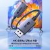 Кабель мультимедийный DisplayPort M to HDMI M 4K60Hz 18Gbps HDR10 3D Ugreen (95418)