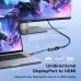 Кабель мультимедийный DisplayPort M to HDMI M 4K60Hz 18Gbps HDR10 3D Ugreen (95418)