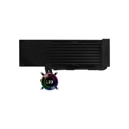 Система рідинного охолодження Lian Li HydroShift II LCD-C 360 FANLESS, Black (G89.GHS2LCD36B.00)