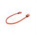 Дата кабель USB 2.0 AM to USB-C 0.25m QC3.0 PD 90° corner braided red Voltronic (YT-USB-TypeC-2.0m/R)