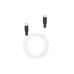 Дата кабель USB-C to Lightning 1.0m 3A 20W X21 Plus black+white HOCO (6931474742162)