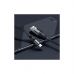 Дата кабель USB 2.0 AM to Micro 5P 1.0m 2.4A nylon X50 black HOCO (6931474734211)