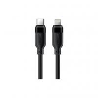 Дата кабель USB 2.0 AM to Lightning 2.0m 30W TPU black Acefast (6974316286288)