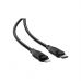 Дата кабель USB 2.0 AM to Lightning 2.0m 30W TPU black Acefast (6974316286288)