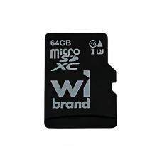 Карта пам'яті Wibrand 64GB mictoSD class 10 UHS-II (U3) V10 Read 80/Write 30 (WICDXU3/64GB)