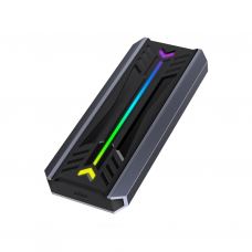 Кишеня зовнішня Dynamode M.2 SSD NVMe/SATA to USB-C USB 3.2 Gen2 tool-free (DM-CAD-SSD16)