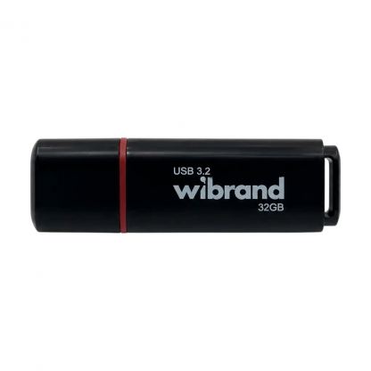 USB флеш накопичувач Wibrand 32GB Scarab Black USB 3.2 (WI3.2/SC32P11B)