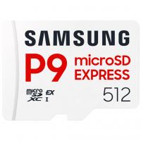 Карта пам'яті Samsung 512GB microSDXC class 10 UHS-I U3 V30 P9 Express (MB-MK512T/WW)