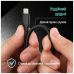 Дата кабель USB 2.0 AM to Lightning 2.0m 3A textured PVC black ColorWay (CW-CBUL095-BK)