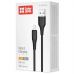 Дата кабель USB 2.0 AM to Lightning 2.0m 3A textured PVC black ColorWay (CW-CBUL095-BK)